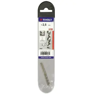 Comparateur de prix : TIVOLY Foret métaux TX étui x2 d.2.5mm