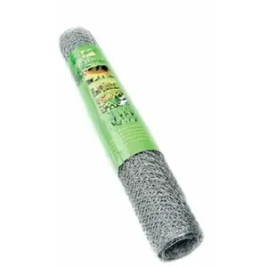 Filiac - Grillage triple torsion galvanisé L.5 m - H.1 m - Maille 13 m... pas cher