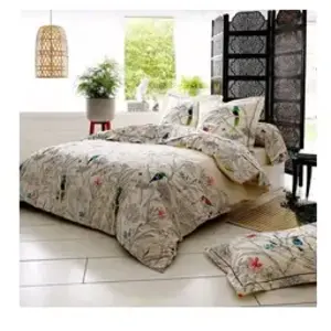 Drap housse coton brut Amazonia TRADILINGE-160 x 200 cm- pas cher