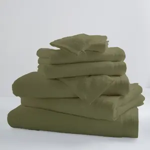 TRADILINGE Drap de bain uni et coloré coton vert tilleul 150x100