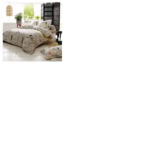 Tradilinge Housse de couette faune et flore (240x220 cm - Ecru) pas cher