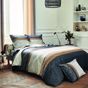 Tradilinge Housse de couette au style graphique (260x240 cm - Noir) pas cher