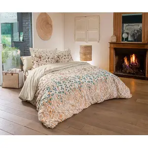 Housse de couette coton Evasion pêche TRADILINGE 240 x 220 cm Coton pas cher