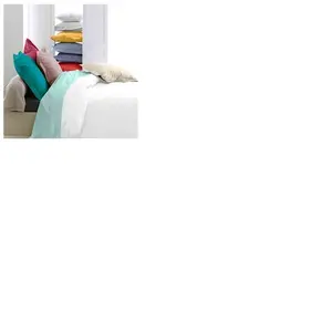 Tradilinge Housse de couette percale 100 % coton 78 fils (200x200 cm - Blanc) pas cher
