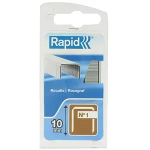 OUTIBAT Rapid Agrafes décoration et finition N°1 - Ø10 mm - Lot de 860 - RAPID