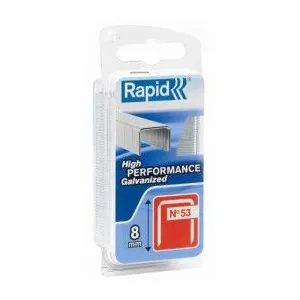Comparateur de prix : RAPID Agrafes galvanisées - Fil fin - N°53/20 mm