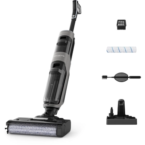 Rowenta X-Clean4 Aspirateur Balai Laveur sans Fil,Aspiration et Lavage...