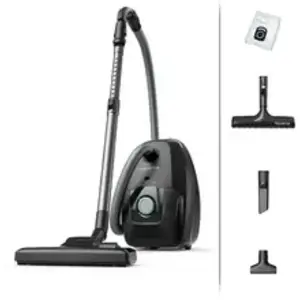 Comparateur de prix : Aspirateur avec sac Rowenta Green Force Max Parquet RO4952EA 900 W Noir