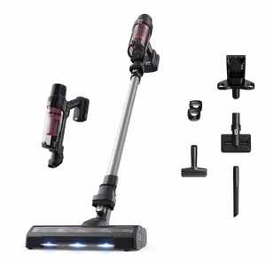 Rowenta x-pert 7.60 rh6a71 aspirateur de table aluminium, rouge sans sac pas cher