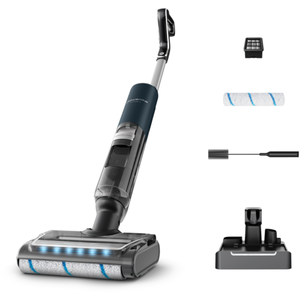 Comparateur de prix : Rowenta X-Clean 7 Aspirateur laveur sans fil Design plat Auto-Nettoyag...