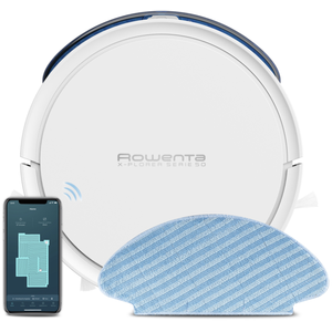 Comparateur de prix : Rowenta X-Plorer Series 50 Total Care + Connect RR7387WH Robot Aspirateur Blanc