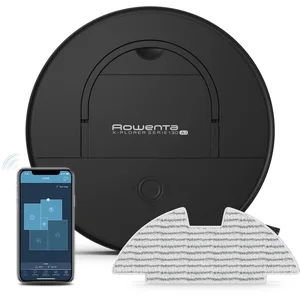 Comparateur de prix : Rowenta Aspirateur Robot Laveur, Nettoyage 4-en-1, Design ultrafin, Intelligence Artificielle, Navigation Laser ultraprécise, X-Plorer Serie 130 AI, Noir RR9065WH