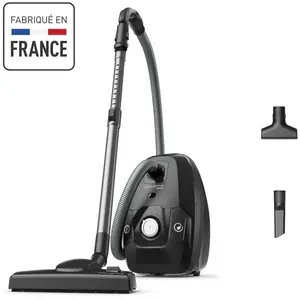 Comparateur de prix : Rowenta Green Force Max Silence RO6136EA - Aspirateur - traineau - sac - noir / argent