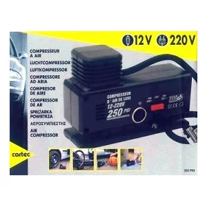 Compresseur 12/220V Cartec pas cher