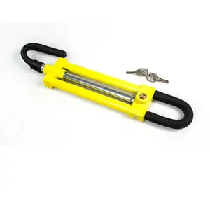 Sans Cartec 493248 Asta antifurto pedale/sterzo rafforzata, Noir/Jaune pas cher