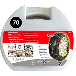 Comparateur de prix : Carrefour Chaînes à neige métalliques - Croisillons en X- 70