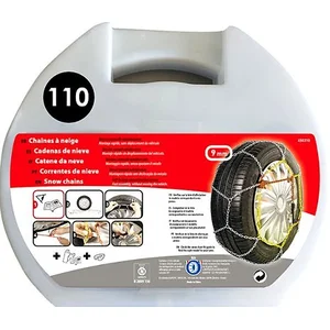 Comparateur de prix : Premier prix Chaînes à neige métalliques - Croisillons en X- 110