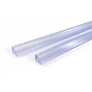 Comparateur de prix : Carlinea Carlinéa 2 Protège Butoirs De Portes Souples Transparents 45cm À Emboîter