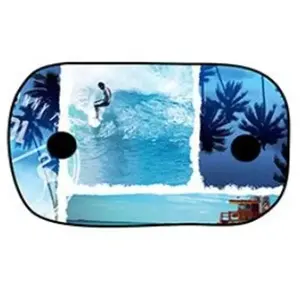 Comparateur de prix : 2 Rideaux Latéraux Longboard Beach 67 X 43 Cm Pour Monospace