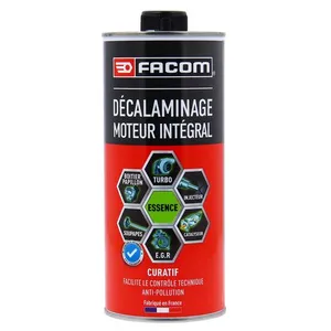Comparateur de prix : FACOM Huile-Additif FACOM decalaminage moteur integral essence curatif - 1L
