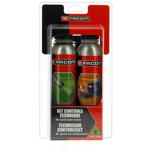 Comparateur de prix : Facom - Huile-Additif kit controle technique essence 2x300ml - 2x300ml
