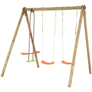 Comparateur de prix : trigano Portique bois 2,30 m Artix DARIFOU - 4 enfants