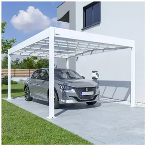 Trigano - Carport aluminium blanc libeccio - 16 m²Vendu parcdiscount