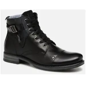 Redskins Chaussures Ville Redskins D681 Yero Jz Noir+Gris - 42 pas cher
