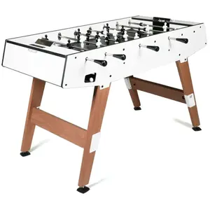 Cornilleau Babyfoot extérieur en stratifié massif blanc et bois 156x11... pas cher