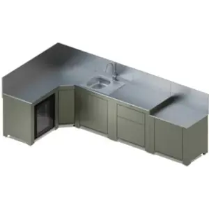 Cuisine extérieure ENO Cuisine COMFORT 5 modules avec angle-Sau pas cher
