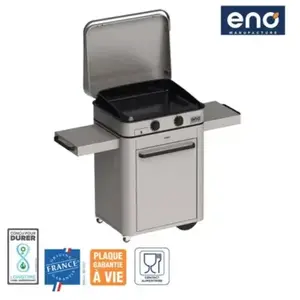 Plancha gaz ENO Enosign 65 chariot + Plancha inoxVendu parboulanger