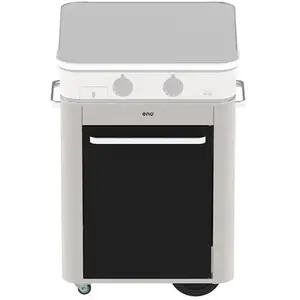 Non communiqué Eno - chariot pour plancha inox/noir - 570282858801 TUVendu parcarrefour