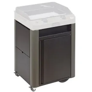Chariot desserte fusion 60 noir et gris Eno 58028270880P pas cher