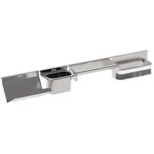 Comparateur de prix : Kit 4 Accessoires pour Cuisine d'Extérieur Modulo en Inox ENO  Métal