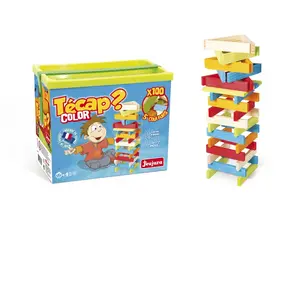 JEUJURA - TECAP COLOR - 100 planchettes en bois de couleur pas cher