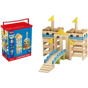 JEUJURA TECAP ? MULTIFORM - 175 PIECES EN BOIS pas cher