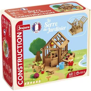 Jeujura Jeu De Construction La Serre Du Jardinier - 40 Pieces pas cher