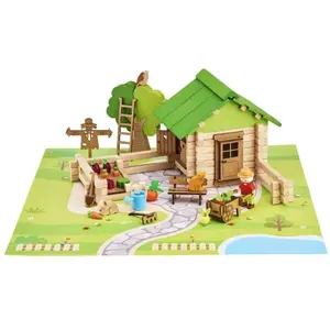 Comparateur de prix : Jeujura Jeu De Construction Maison Et Jardin - 130 Pieces