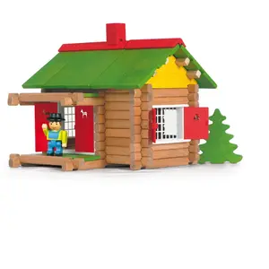 Comparateur de prix : Jeujura - Mon Chalet en Bois 100 pièces