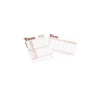 Comparateur de prix : JEUJURA - Bloc de Yam - Feuilles détachables avec colonne des scores - Jeu de carte