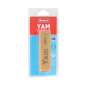 Jeujura - 8194- Jeux de Société-Coffret en Bois - Yam, Beige pas cher