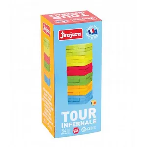 Phasak Jeujura - 8137- Jeux de Société-Tour Infernale Coloree - Coffret Carton pas cher
