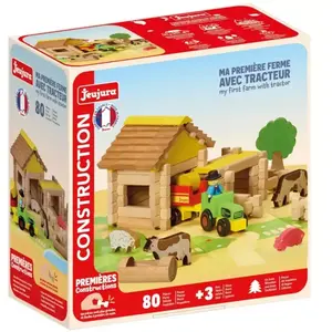 Jeujura - Ma première ferme avec tracteur 80 pièces