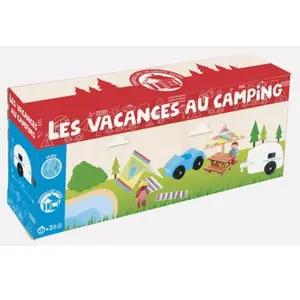 Jeujura - Les vacances au camping - Dès 3 ans