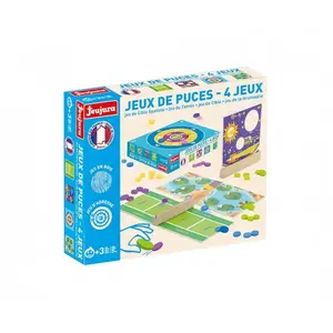 Comparateur de prix : JEUJURA Jeux de Puces   4 jeux   Puces en bois