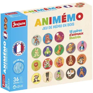 Jeujura Jeu de mémo : Animémo pas cher