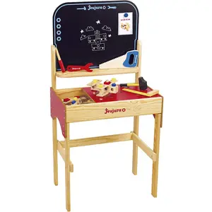 JEUJURA Grand établi en bois pas cher