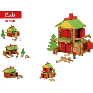 JEUJURA Chalet En Bois - 165 Pieces pas cher
