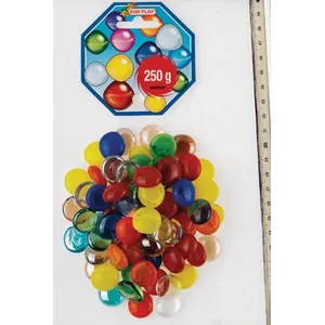Kim'Play - 500006 - Jeu de Plein air 6 à 12 ans- Billes Plate Assortis - 250 g pas cher