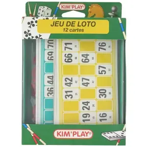 Kim'Play Cofalu-kim-play Cofalu Kimplay Jeu Loto 12 Cartes pas cher